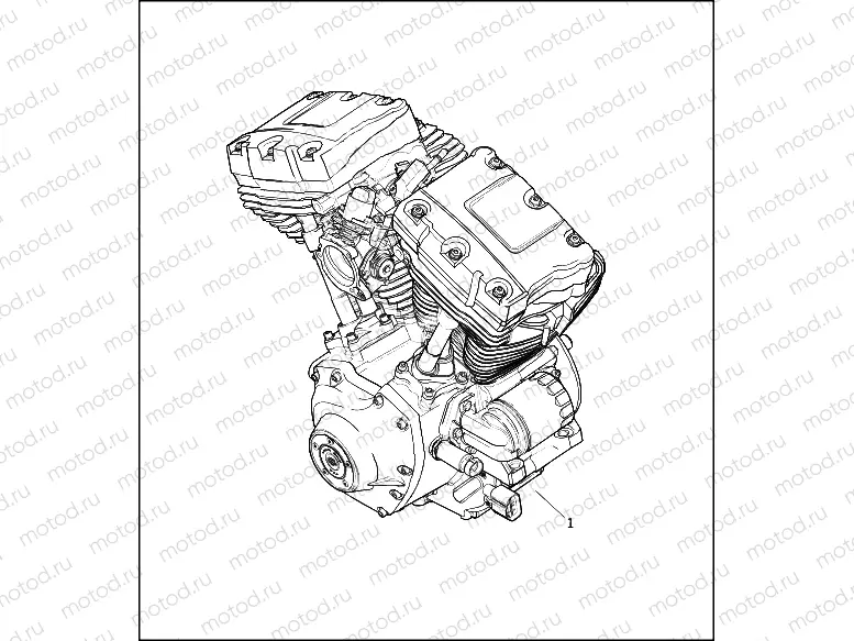 COMPLETE ENGINE - TWIN CAM 88â¢