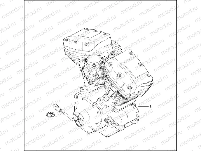 COMPLETE ENGINE - TWIN CAM 88â¢