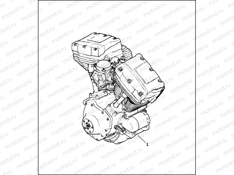 COMPLETE ENGINE - TWIN CAM 88â¢