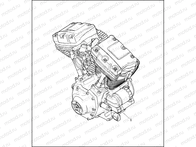 COMPLETE ENGINE - TWIN CAM 88â¢