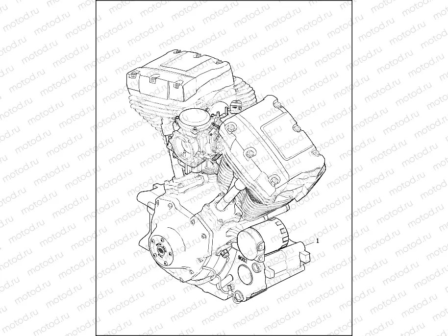 COMPLETE ENGINE - Twin Cam 88Bâ¢
