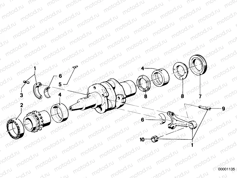 Connecting rod / Connecting rod bearing