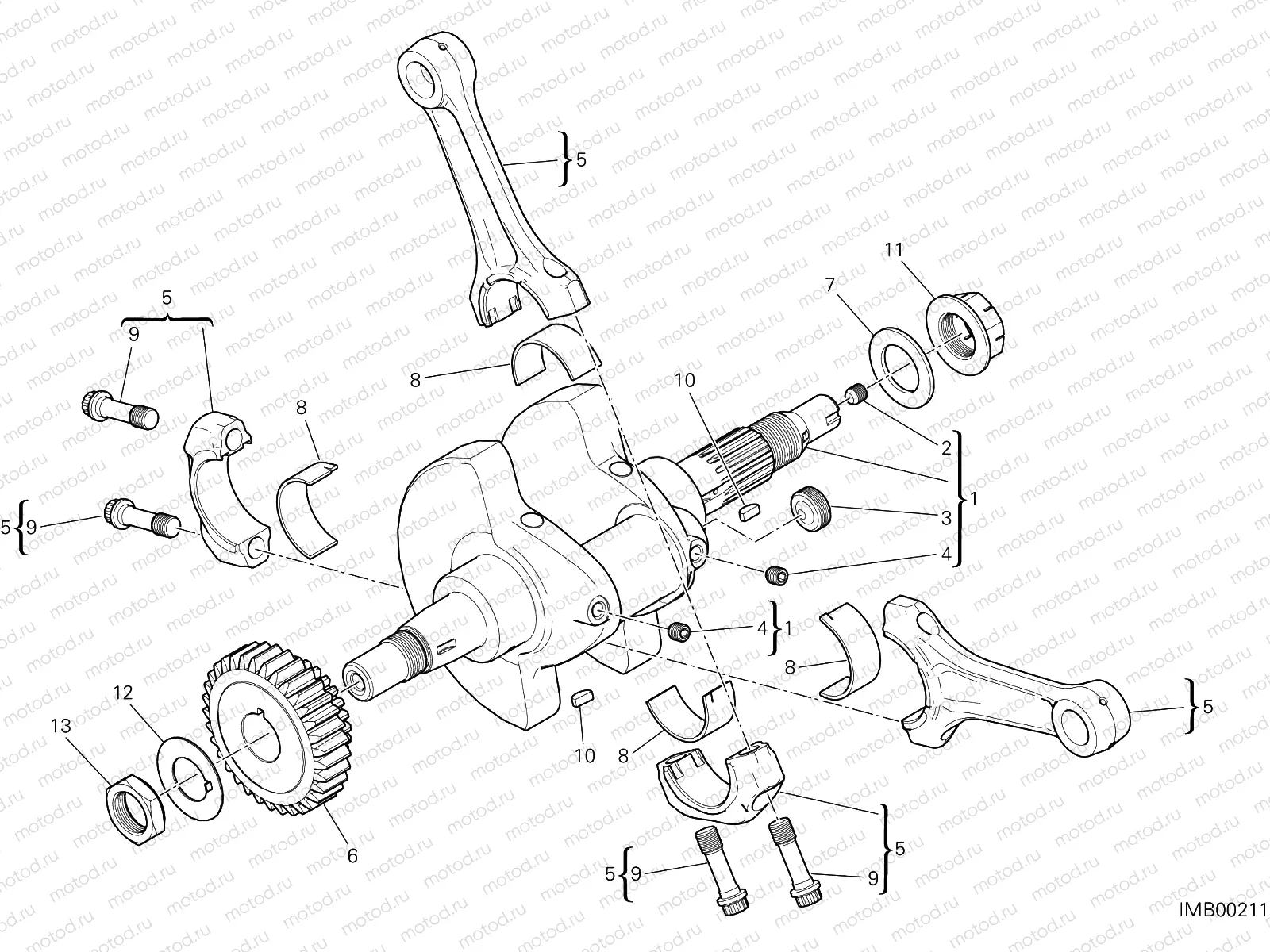 CONNECTING RODS [MOD:HYP STR;XST:AUS,EUR,FRA,JAP,TWN]