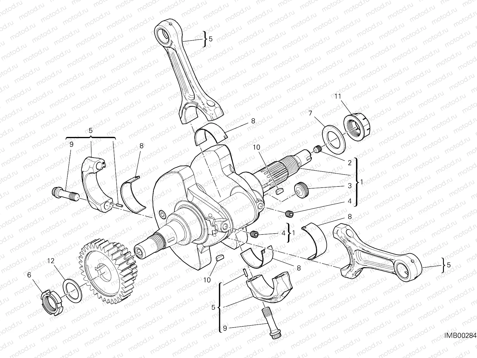 CONNECTING RODS [MOD:M937+]