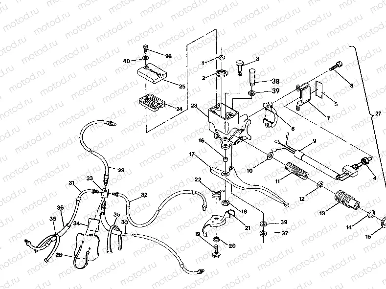CONTROL ASSEMBLY | CONTROL ASSEMBLY, LH 250 6x6 / W928727 (4922842284018A)