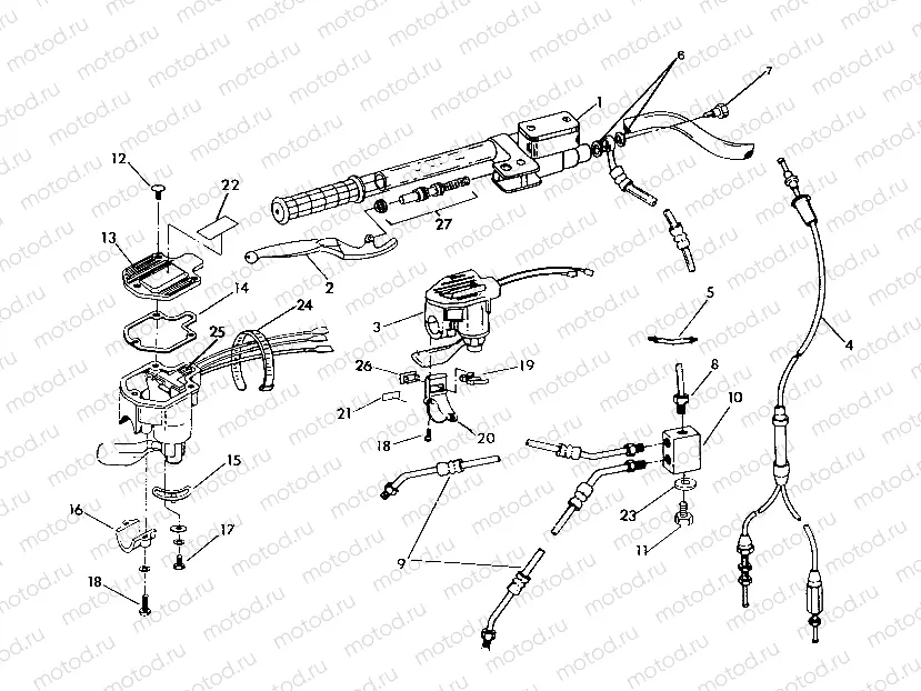 CONTROL ASSEMBLY | CONTROL ASSEMBLY, RH 250 6x6 / W928727 (4922842284017A)