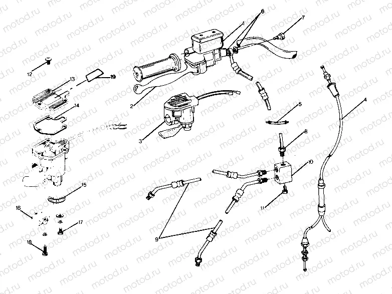 CONTROL ASSEMBLY | CONTROL ASSEMBLY, R.H.  BIG BOSS 4X6 (4919801980015A)