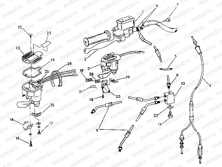 CONTROL ASSEMBLY | CONTROL ASSEMBLY, RH Swedish 6X6 (4923752375019A)