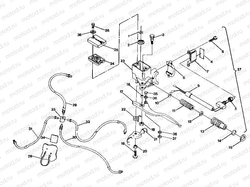 CONTROL ASSEMBLY LH 250 4x6 / W928627 (4922902290016A) | CONTROL ASSEMBLY LH 250 4x6 / W928627 (4922902290016A)