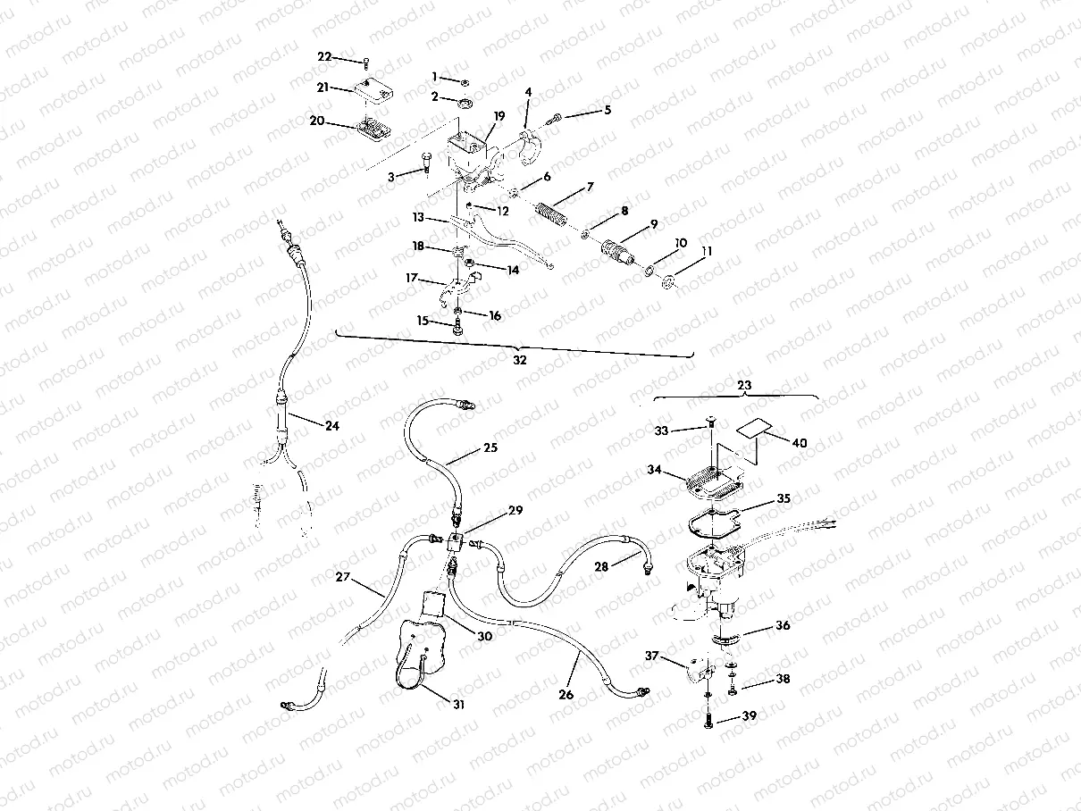 CONTROL ASSEMBLY TRAIL BLAZER (4919761976013A) | CONTROL ASSEMBLY TRAIL BLAZER (4919761976013A)