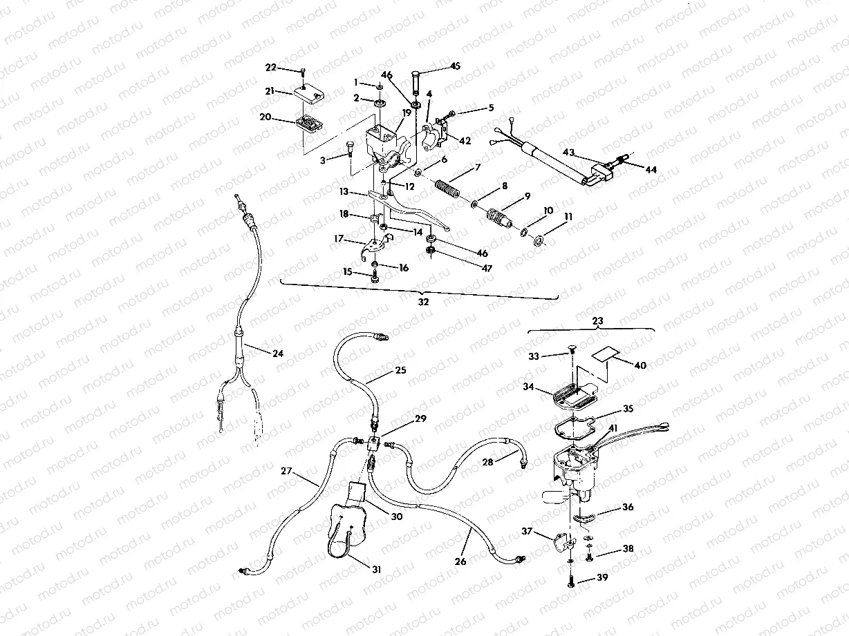 CONTROL ASSEMBLY  Trail Blazer / W927221 (4922852285013A) | CONTROL ASSEMBLY  Trail Blazer / W927221 (4922852285013A)
