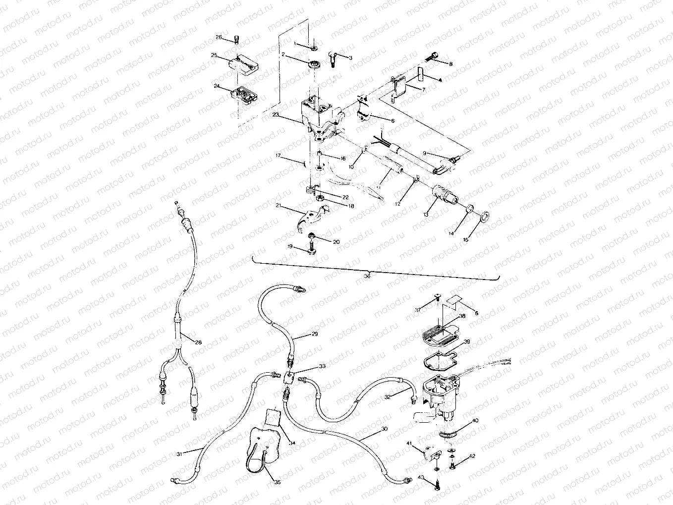 CONTROL ASSEMBLY TRAIL BOSS (4919771977013A) | CONTROL ASSEMBLY TRAIL BOSS (4919771977013A)