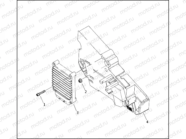 CONTROL MODULE - FUEL INJECTED