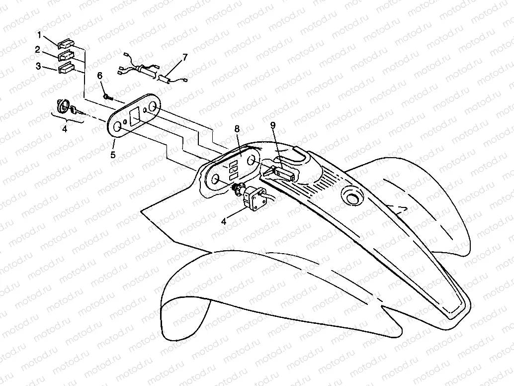 CONTROL PANEL Scrambler W967840 (4935823582A014) | CONTROL PANEL Scrambler W967840 (4935823582A014)