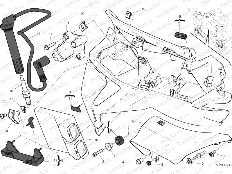 CONTROL UNIT » HANDLE BAR