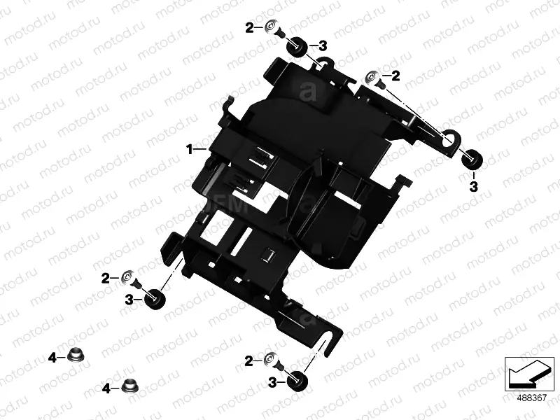 Control unit support