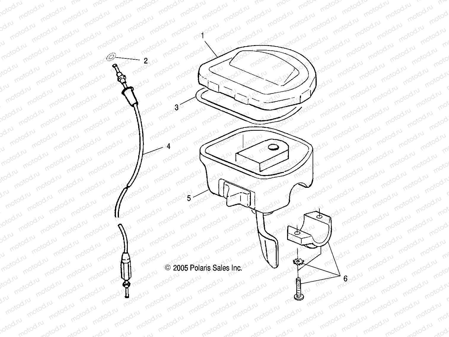 CONTROLS | CONTROLS, THROTTLE ASM/CABLE - A07BA50FA (4999201549920154B08)