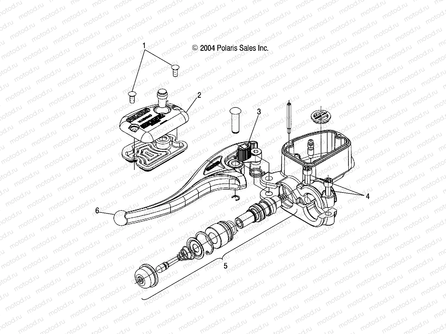 CONTROLS - FRONT BRAKE - A05JD32EA (4997869786C07) | CONTROLS - FRONT BRAKE - A05JD32EA (4997869786C07)