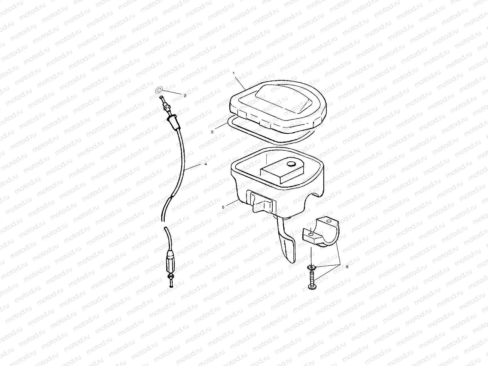 CONTROLS - THROTTLE ASM./CABLE - A00CD32AA (4949404940B009) | CONTROLS - THROTTLE ASM./CABLE - A00CD32AA (4949404940B009)