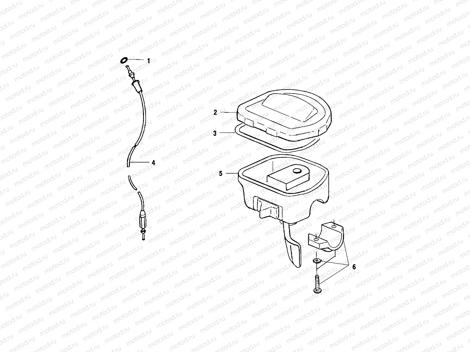 CONTROLS - THROTTLE ASM./CABLE - A00CH33AC (4959905990B010) | CONTROLS - THROTTLE ASM./CABLE - A00CH33AC (4959905990B010)