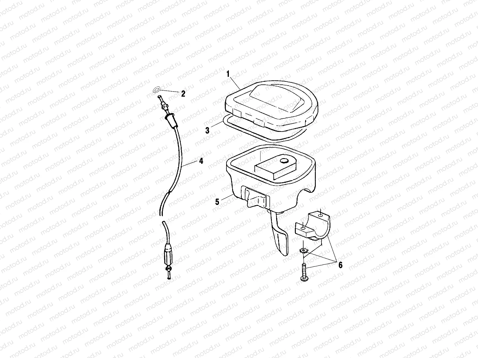 CONTROLS - THROTTLE ASM/CABLE - A02BG50AA/AC (4970027002B08) | CONTROLS - THROTTLE ASM/CABLE - A02BG50AA/AC (4970027002B08)