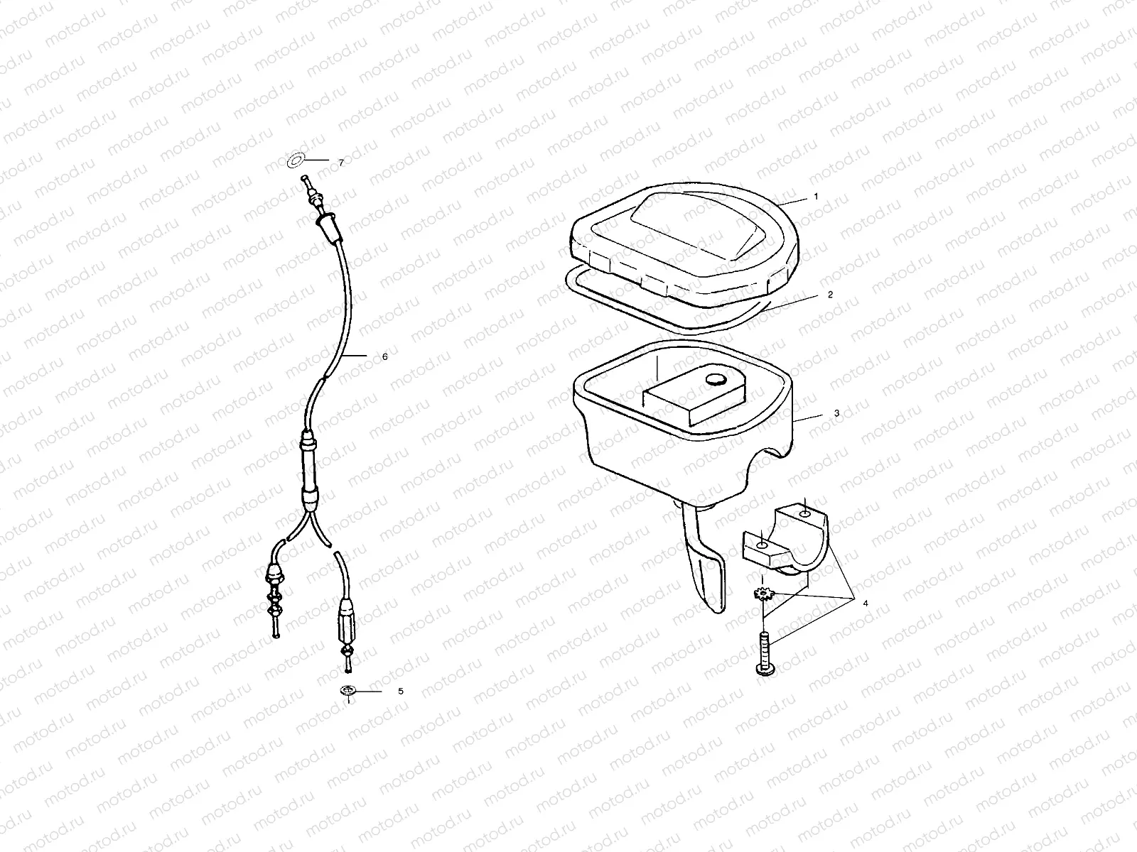 CONTROLS - THROTTLE ASM/CABLE - A03BA38CA (4982568256B06) | CONTROLS - THROTTLE ASM/CABLE - A03BA38CA (4982568256B06)