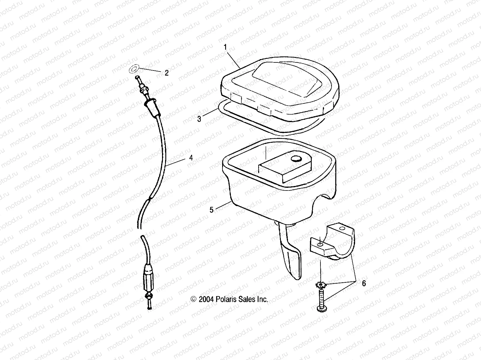 CONTROLS-THROTTLE ASM/CABLE - A05CB32AA (4994889488B07) | CONTROLS-THROTTLE ASM/CABLE - A05CB32AA (4994889488B07)