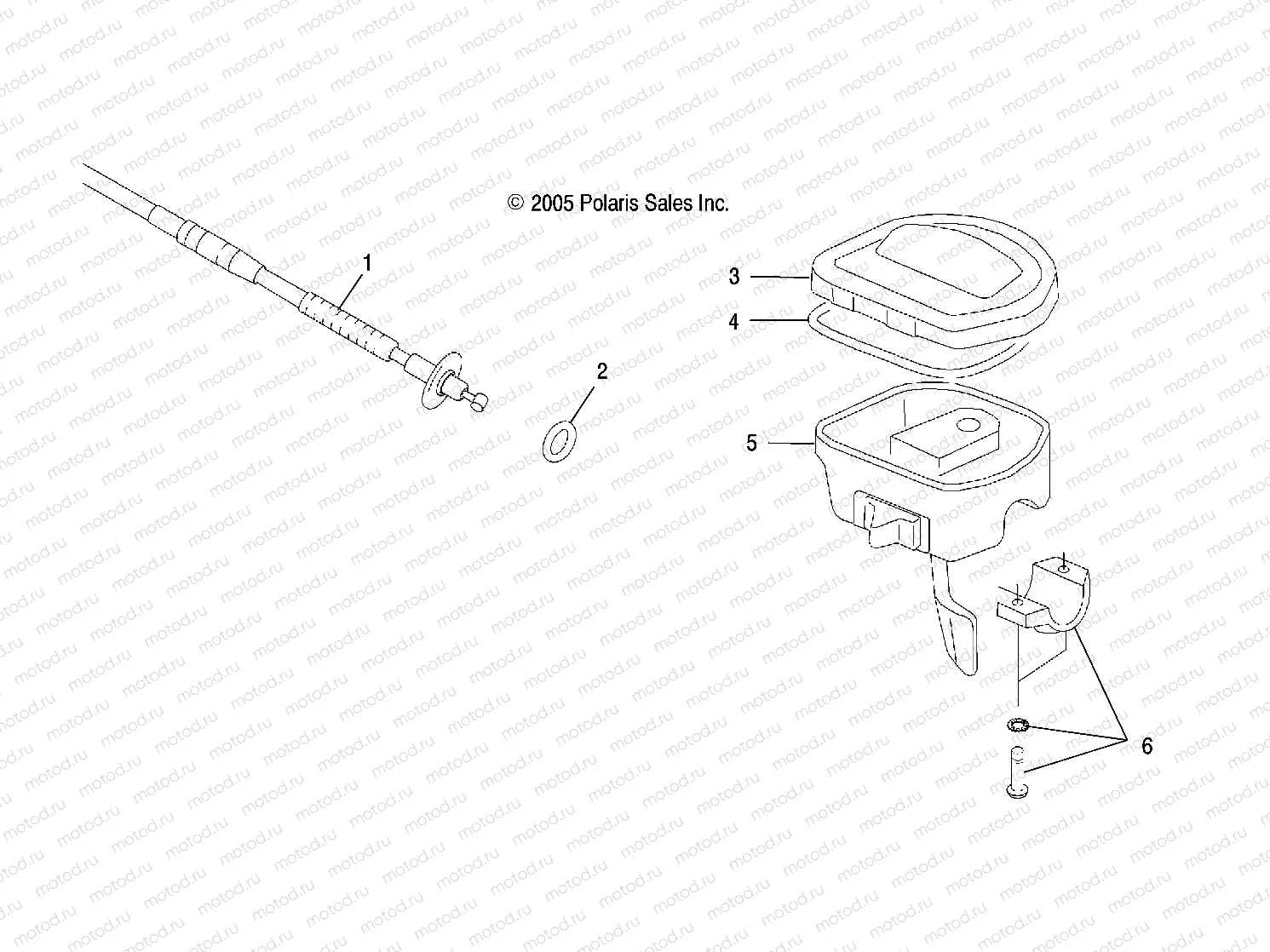 CONTROLS-THROTTLE ASM/CABLE - A06MN50AU/AW (4999200139920013B07) | CONTROLS-THROTTLE ASM/CABLE - A06MN50AU/AW (4999200139920013B07)