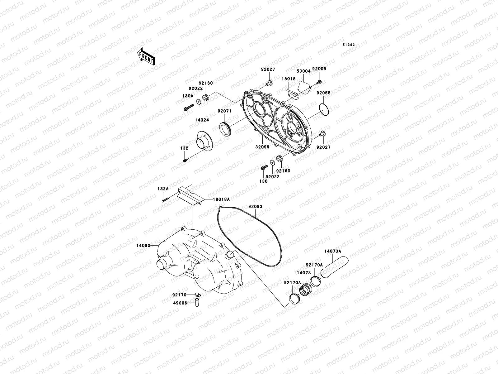 Converter Cover/Drive Belt