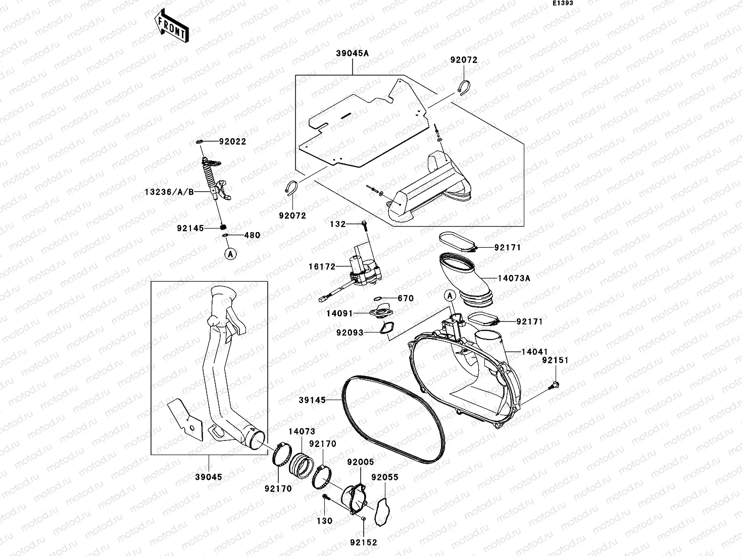 Converter Cover/Drive Belt