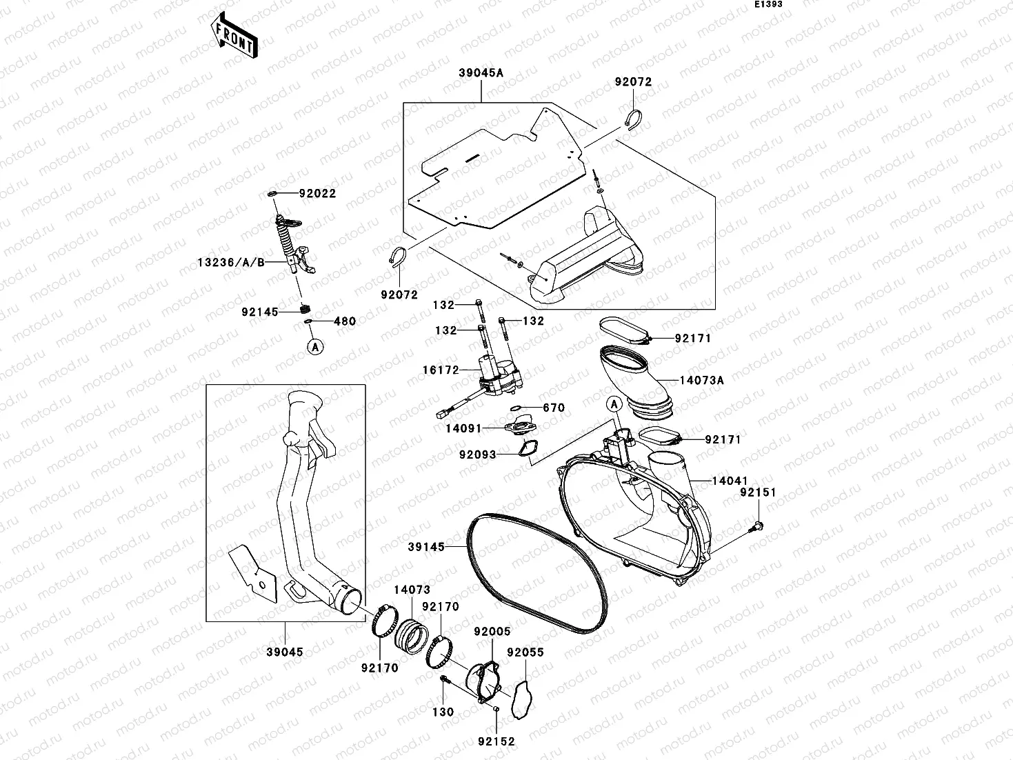 Converter Cover/Drive Belt