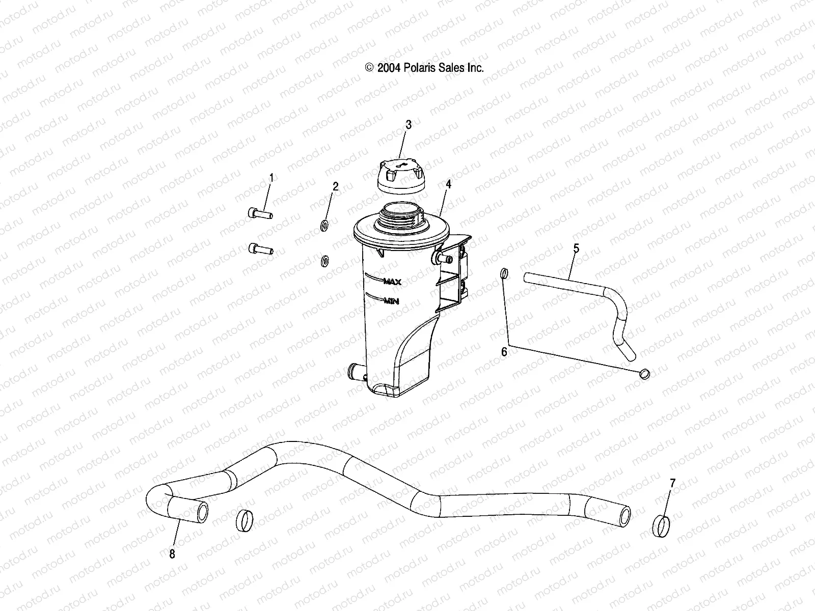 COOLANT BOTTLE - W045304CA/IA/CB/IB/CC/IC (4990559055D07) | COOLANT BOTTLE - W045304CA/IA/CB/IB/CC/IC (4990559055D07)