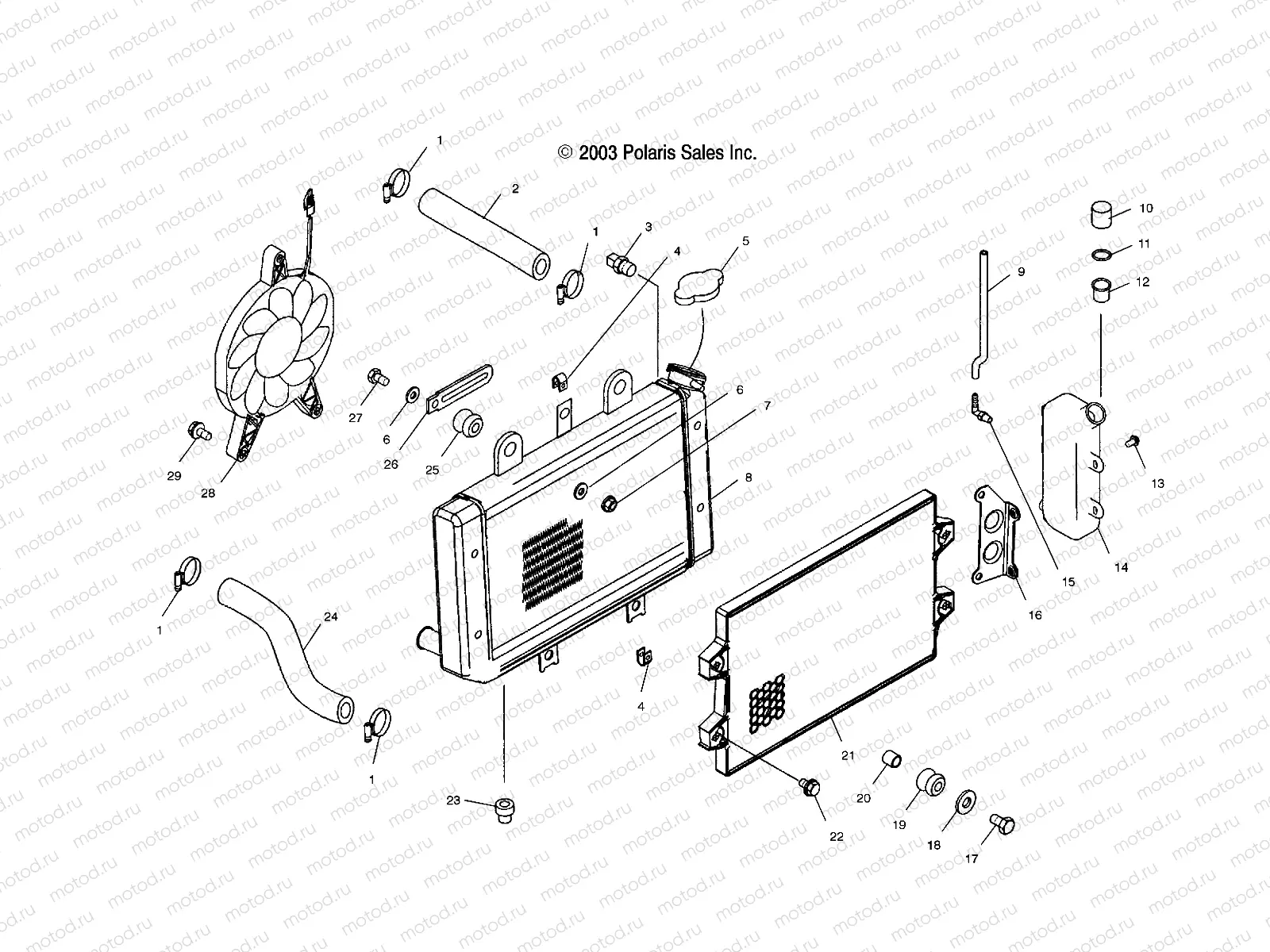 COOLING - A04GJ50AA/AB/AC/AD (4986168616A11) | COOLING - A04GJ50AA/AB/AC/AD (4986168616A11)