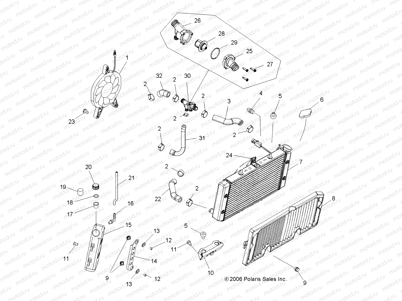 COOLING - A07GP52AA/AB (49ATVCOOL07OUT525) | COOLING - A07GP52AA/AB (49ATVCOOL07OUT525)