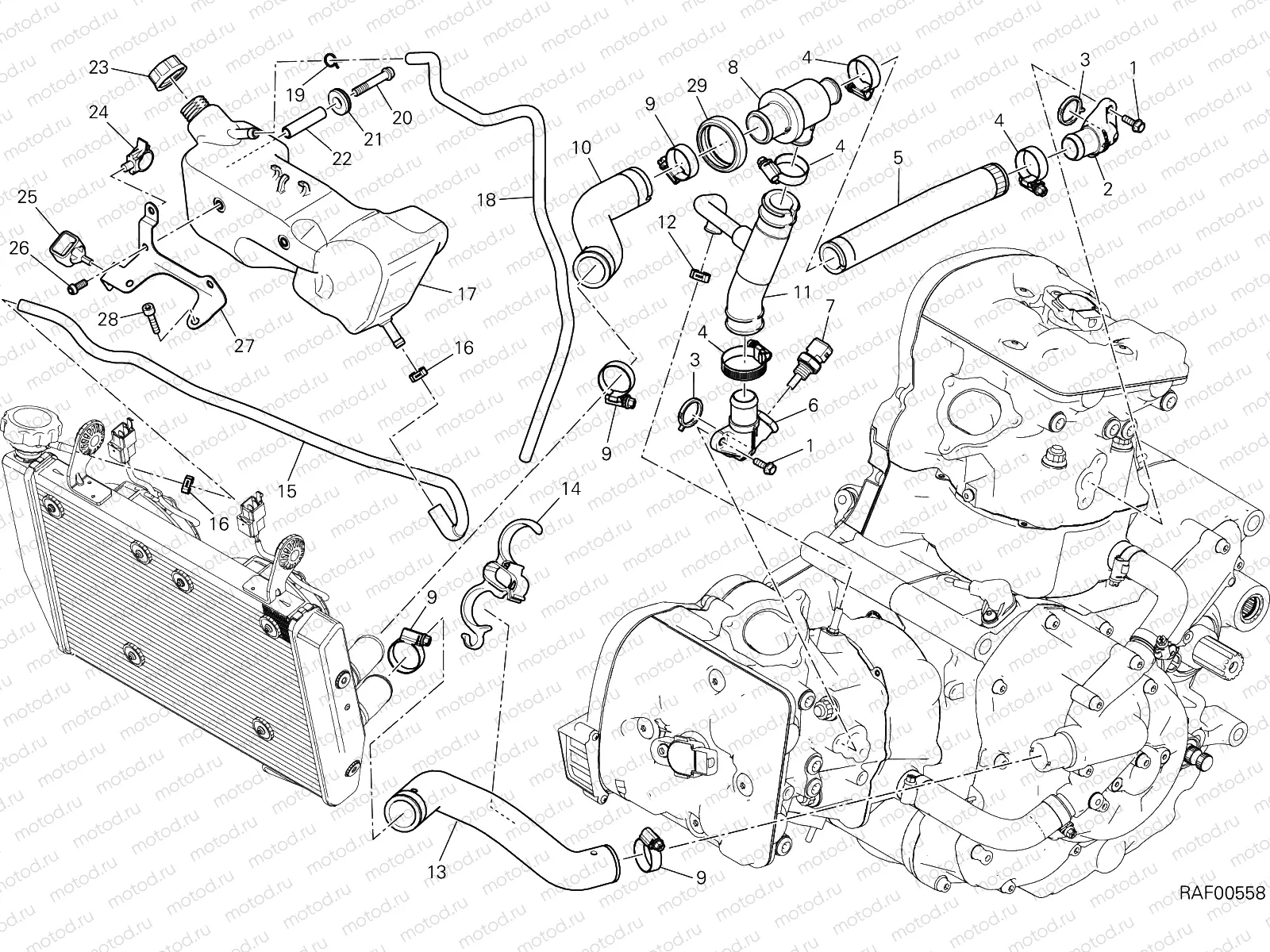 COOLING CIRCUIT [MOD:HYM 939]