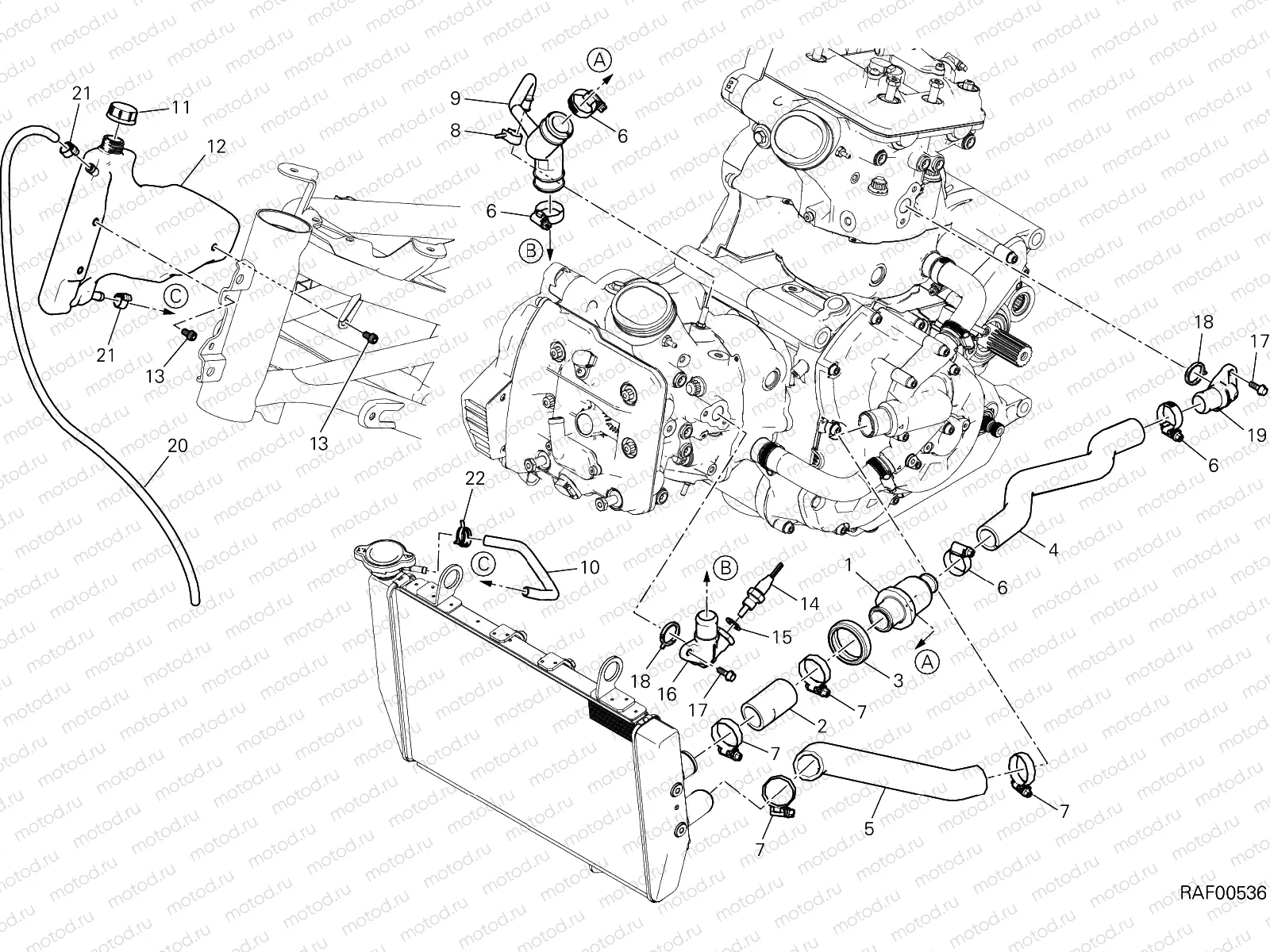COOLING CIRCUIT [MOD:MS1200E]