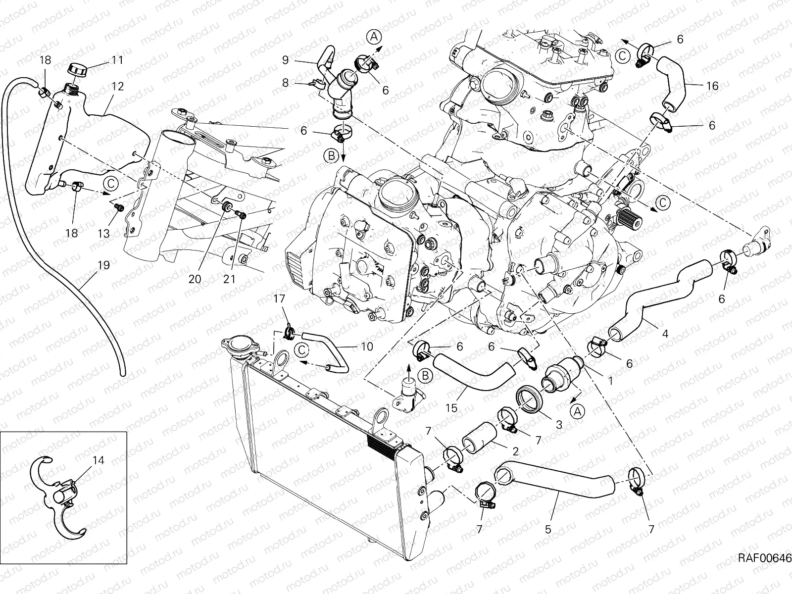 COOLING CIRCUIT [MOD:MS1260SA]