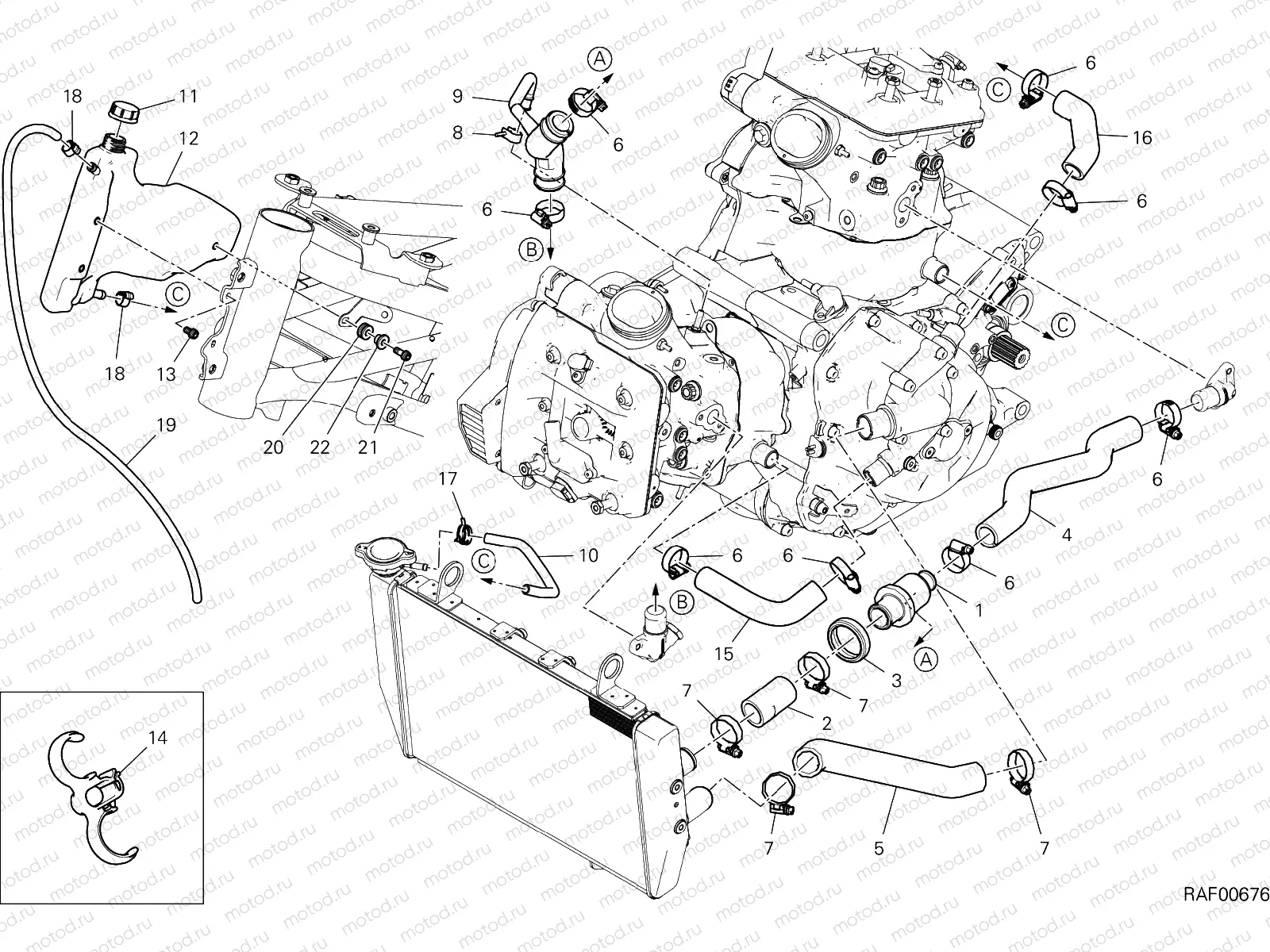 COOLING CIRCUIT [MOD:MS1260SA]