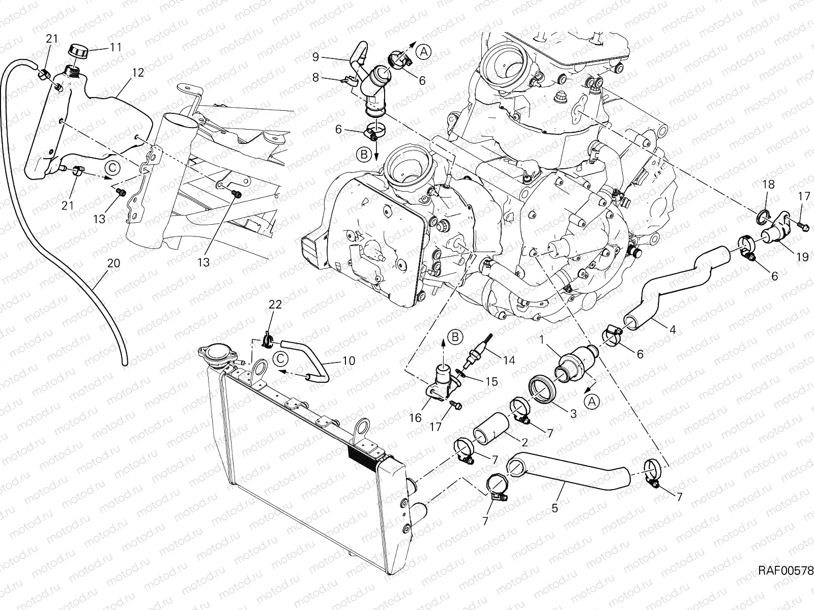 COOLING CIRCUIT [MOD:MS950T]