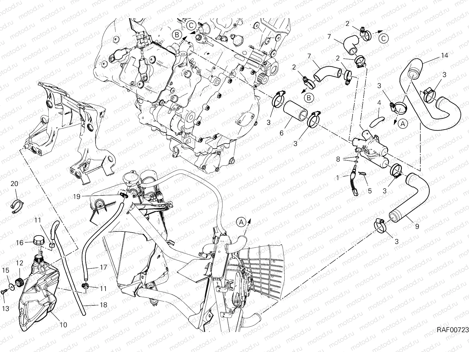 COOLING CIRCUIT [MOD:MSV4]