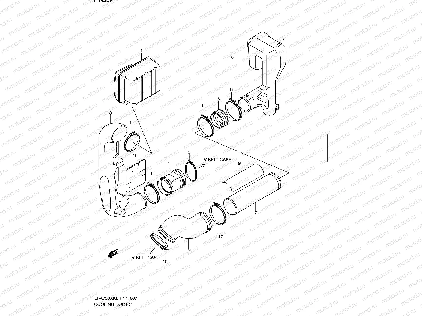 COOLING DUCT