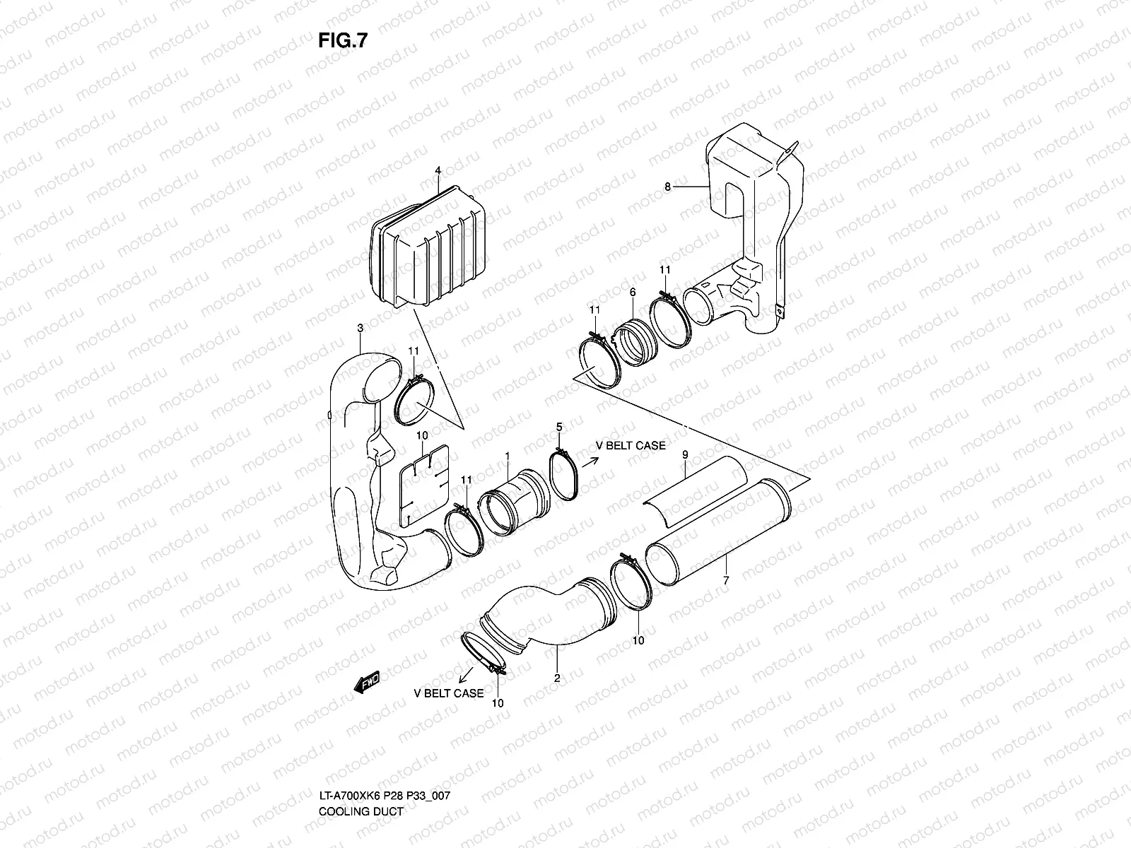 COOLING DUCT