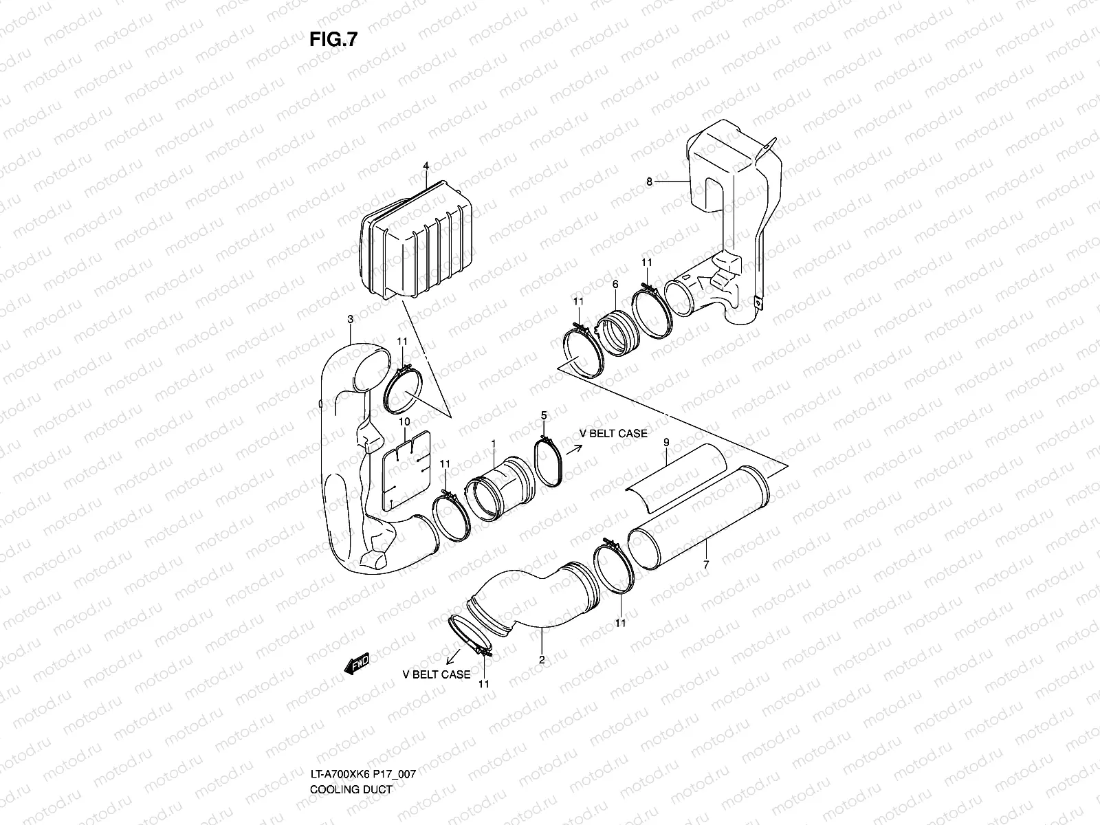 COOLING DUCT
