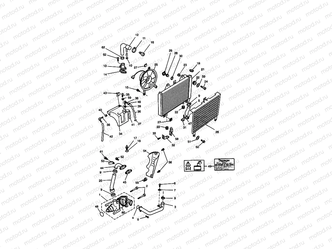 Cooling System 3 Cylinder Engines