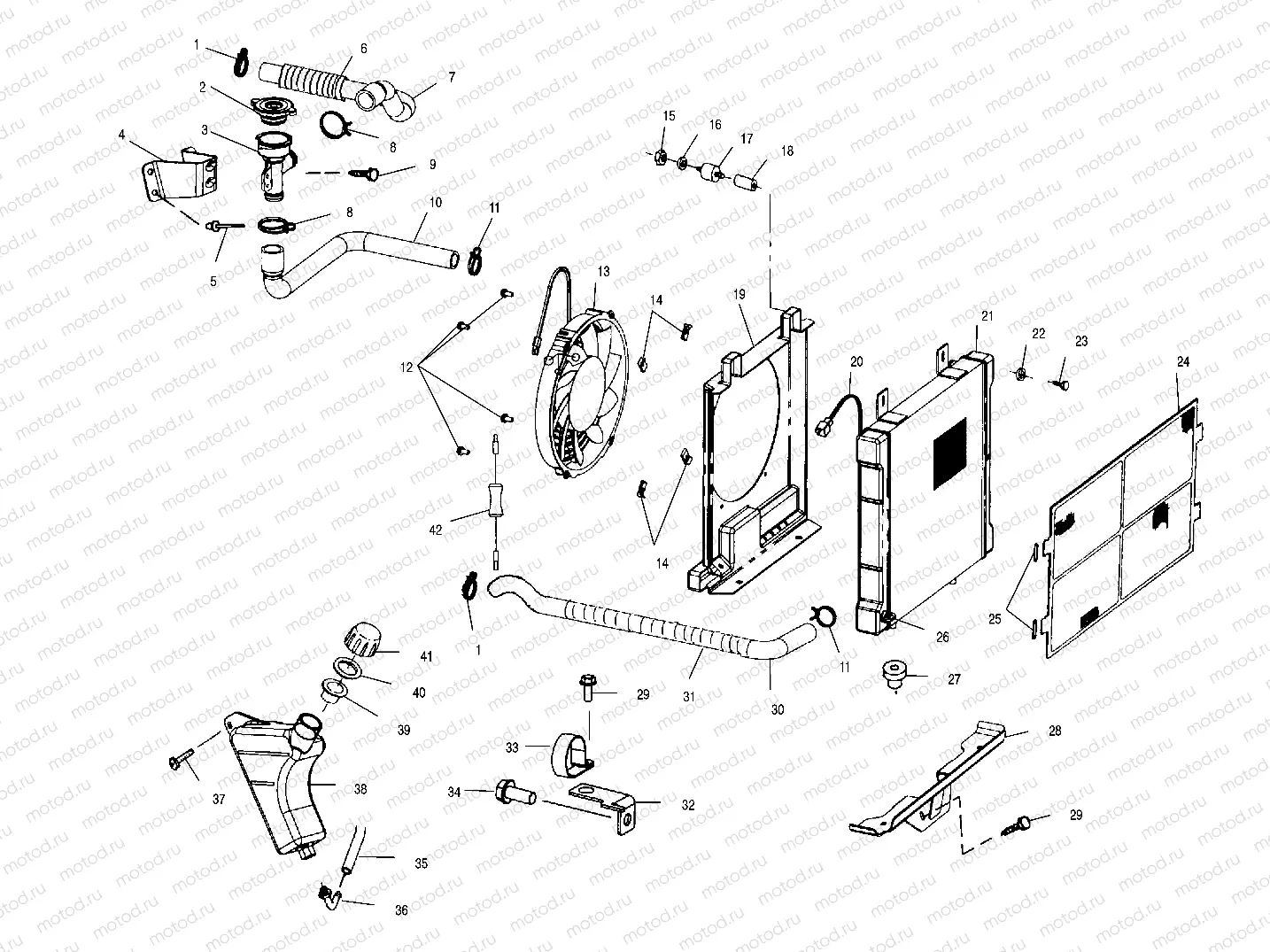 COOLING SYSTEM - A00CD50AA (4954885488A011) | COOLING SYSTEM - A00CD50AA (4954885488A011)