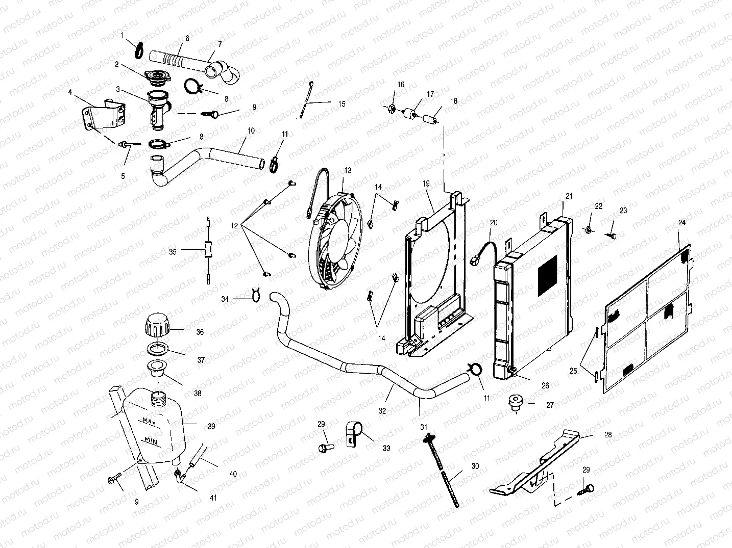 COOLING SYSTEM - A00CH50AA (4954805480A013) | COOLING SYSTEM - A00CH50AA (4954805480A013)