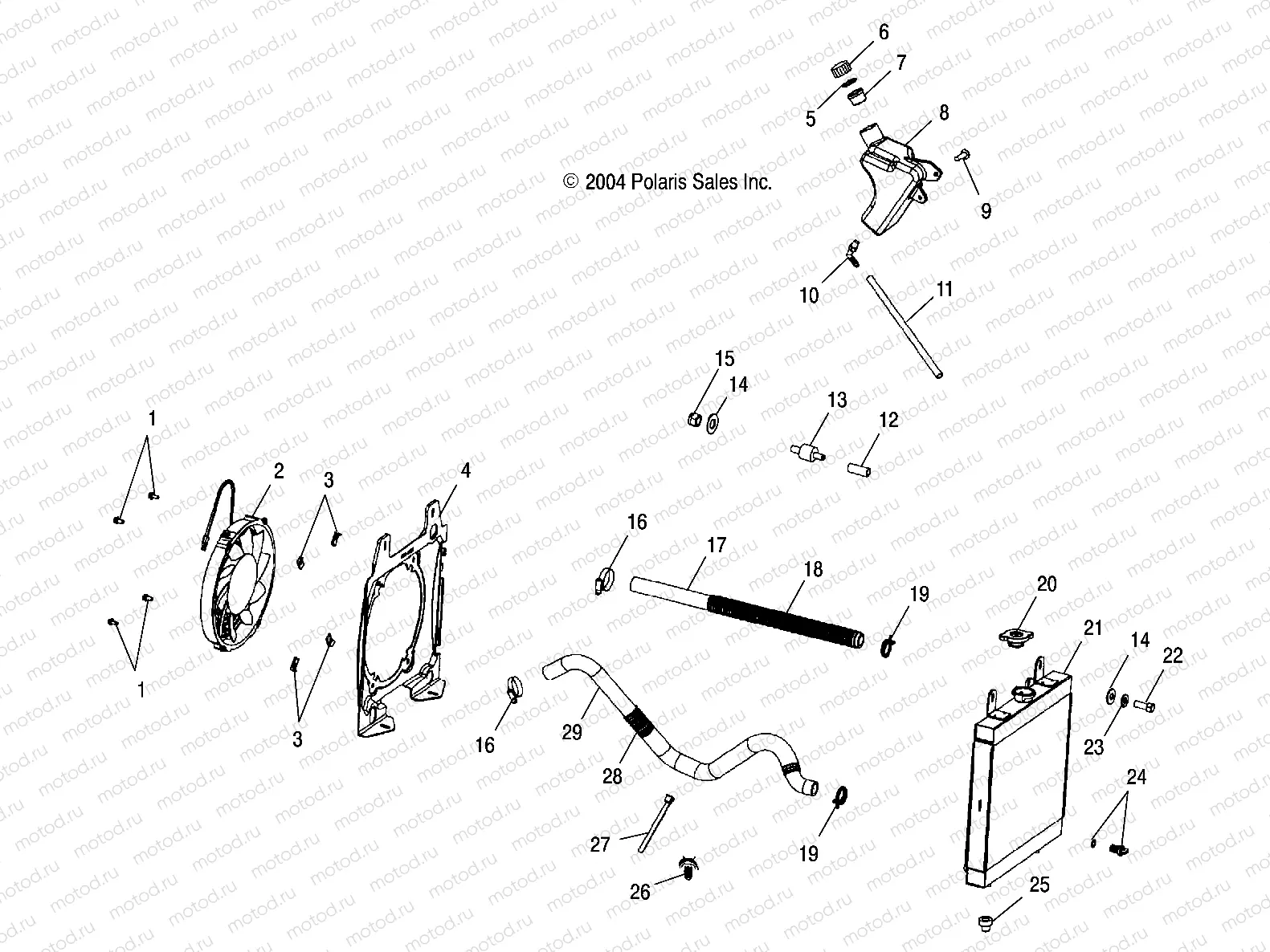 COOLING SYSTEM - A05BG50AA/FA (4994789478A07) | COOLING SYSTEM - A05BG50AA/FA (4994789478A07)