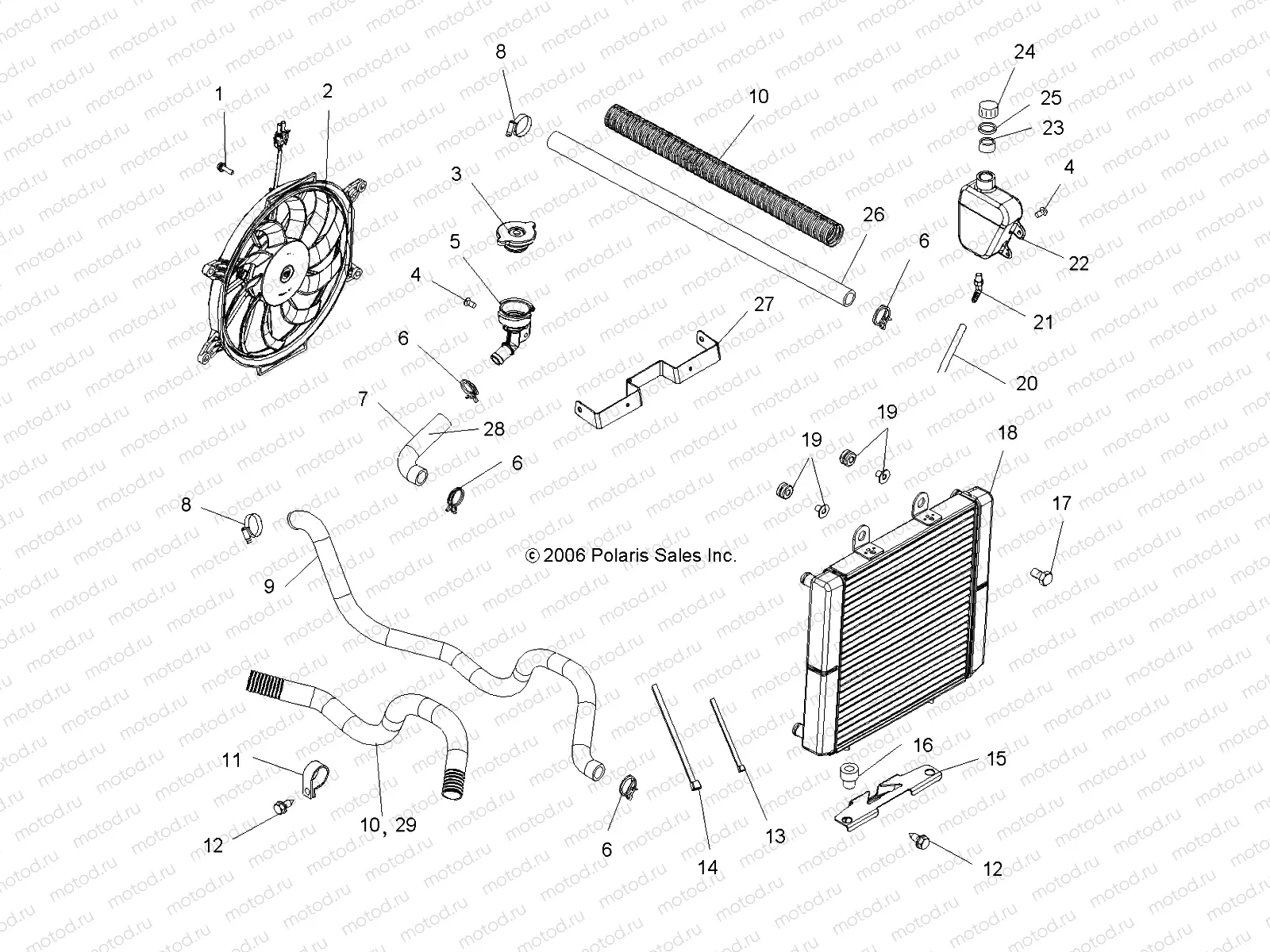 COOLING SYSTEM - A07MH46AA/AZ (49ATVCOOLSP450) | COOLING SYSTEM - A07MH46AA/AZ (49ATVCOOLSP450)