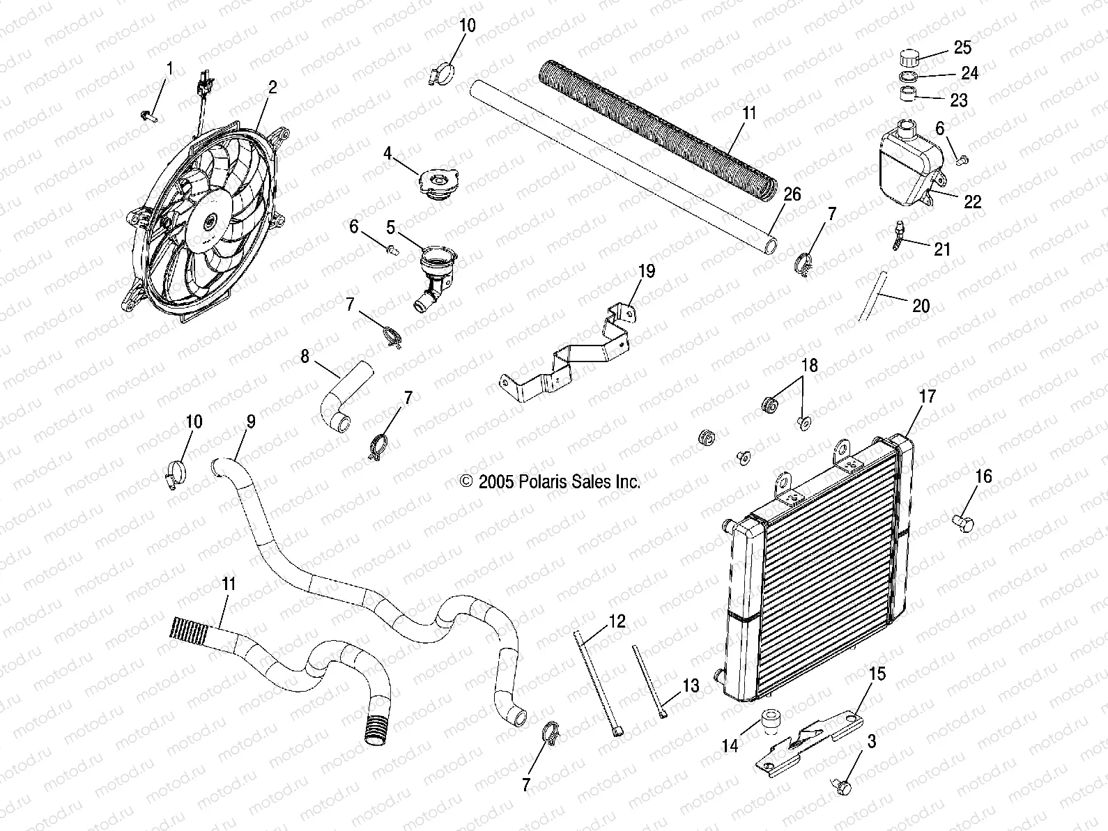 COOLING SYSTEM - A07TH50EA (4999204069920406B02) | COOLING SYSTEM - A07TH50EA (4999204069920406B02)