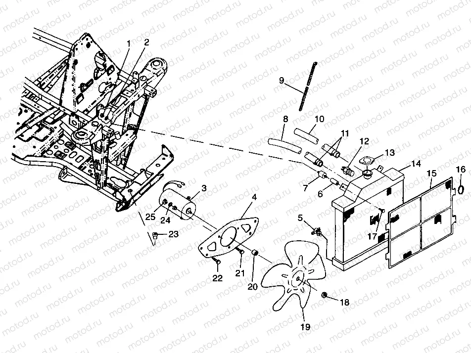 COOLING SYSTEM - A99BA38CA (4949534953c005) | COOLING SYSTEM - A99BA38CA (4949534953c005)